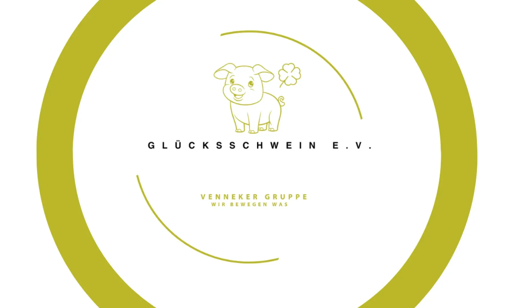 Logo Gl&uuml;cksschwein e.V.