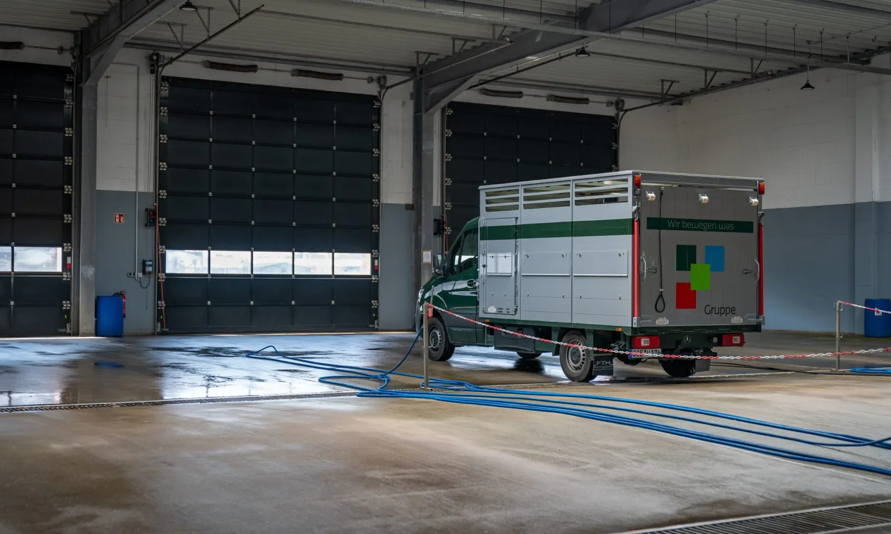 Unsere innovative Waschhalle