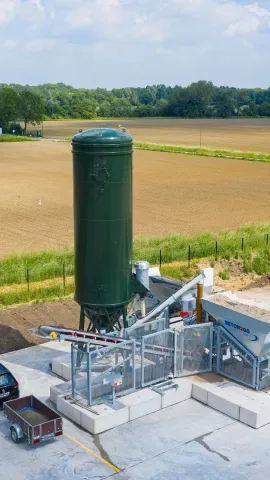 Betontankstelleaufnahme