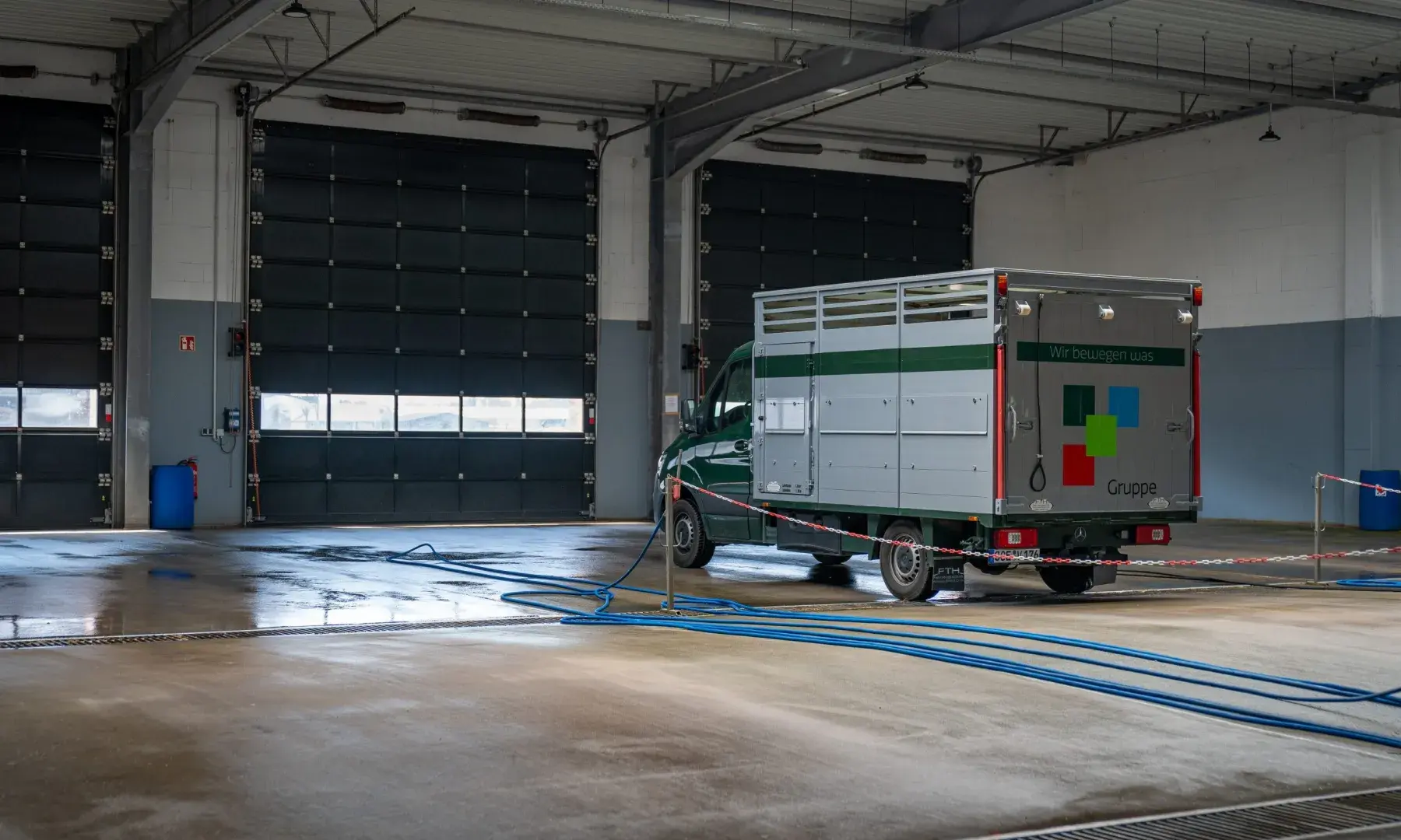 Unsere innovative Waschhalle