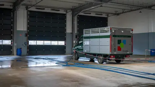 Unsere innovative Waschhalle