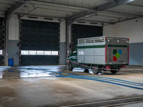 Unsere innovative Waschhalle